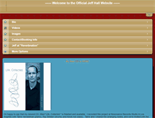 Tablet Screenshot of jeffhallmusic.com